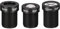 QUARKZMAN CCTV Objectif 6mm/8mm/12mm 5MP F2.0 FPV Grand Angle pour CCD Caméra, 3 Paquet
