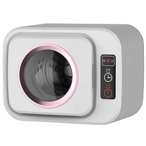 DDZJTPP Asciugatrice Piccola,Asciugatrice Portatile,Asciugatrice Ventilata,Perfetta per L'uso su Bancone O a Parete,Compatta capacità di Carico 1Kg,per Appartamento,Casa,Dormitorio,D
