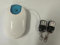 Garage Door Roller Shutter Door Replacement Control Panel/Reciever Kit with 2 Remote Control Key Fobs. Roller kit. with up Down and Stop Side Buttons on The Unit.