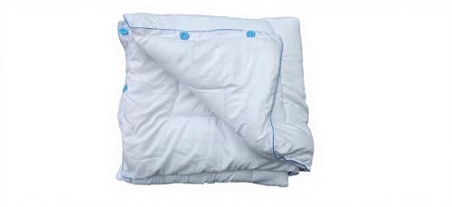 MaCouette DUO Demi-Couette Individuelle À Combiner pour Un Confort Personnalisé en Couple – Idéal et modulable 4 Saisons – Dormir Mieux Ensemble – 2 Tailles/3 densités au Choix (Léger,Tempéré,Chaud)