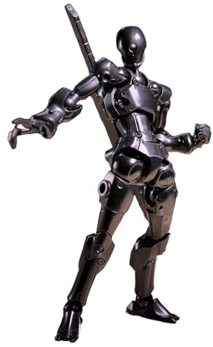TOYVERSE Sheik Mainland 1/18, Kit di Figura Modello, Un Superumano dal Forte Attacco Nero Metallo, 2 Pezzi, Giunti Mobili, Modello di Personaggio, da 15 anni