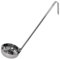 Vogue Cucharón de Fondo Plano, 118 ml Utensilio de Cocina de Acero Inoxidable para Cocinar