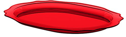 Fratelli Guzzini Belle Epoque Vassoio, San/SMMA, Rosso