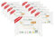 Naty Compostable Baby Wipes – Unscented, 100% Plant-Based, Plastic-Free, Fragrance-Free, Hypoallergenic for sensitive skin and Dermatologically Tested (Travel Pack - 240 Count - 12 Packs of 20)