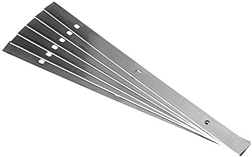 4 st. hålkniv 260 x 18,6 x 1 för fälten hög kvalitet