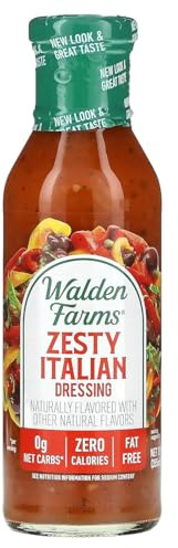Walden Farms 355ml Zesty Italian Calorie Free Salad Dressing