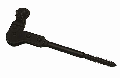 Wovar Tope negro para contraventanas 120 mm - Por unidad