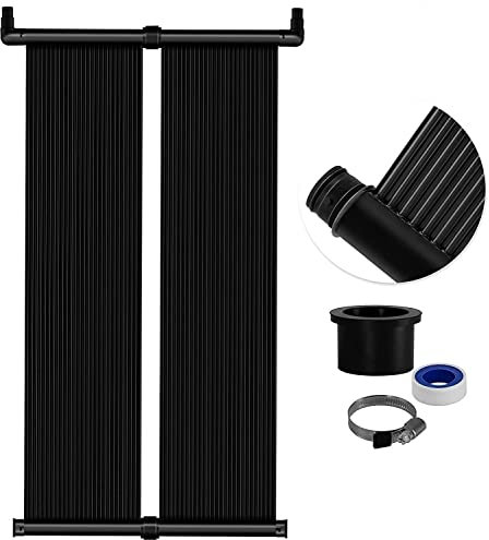 KESSER® Solarkollektor Poolheizung 500 x 70 cm, Warmwasser Heizung Solarheizung für Pools Schwimmbad bis 20.000 l Wasserinhalt l Beliebig erweiterbar l UV-beständiger Kunststoff