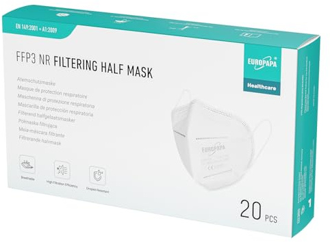 EUROPAPA P3-3D-form (vit, 20 stycken)