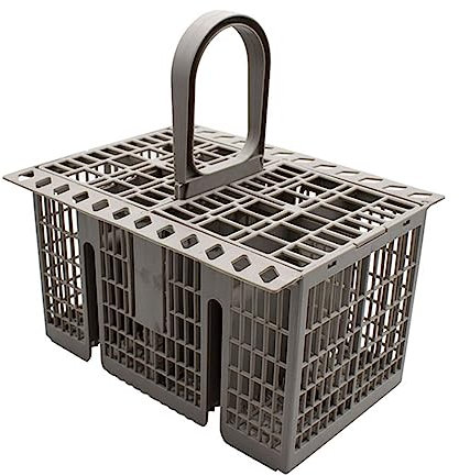 LICHIFIT Multifunktionaler Geschirrspülerkorb Besteckkorb Aufbewahrungskorb mit Griff und Deckel für Hotpoint Geschirrspüler Ersatzteil Zubehör