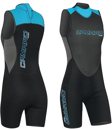 CAMARO Flex Skin Bermuda Damen Neopren Shorty Neoprenanzug Wetsuit Baia (2XL)