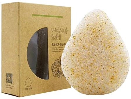 Éponges Nettoyantes Pour Le Visage, Éponge Nettoyante Pour Le Visage Au ko-njac Et Aux Noix, Épurateur Pour Le Visage | Exfoliant Visage | Éponges Pour Le