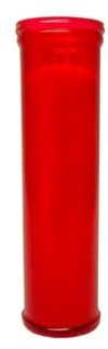 Pack de 24 velones Rojos del santisimo 22 cm velon votivo liturgico Cementerio e Iglesias