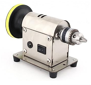 Rettificatrice universale da banco Lucidatrice da banco Tornio da banco Lucidatrice for lucidatura di gioielli con lucidatura a roccia con carta vetrata da 20 pezzi per coltelli, sigilli, gioielli, ve