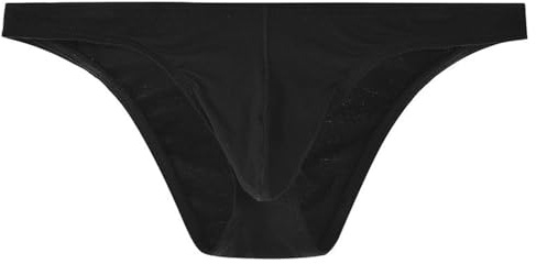 Mini Slip Homme Slip Homme Coton - sous-VêTements en Coton Respirant Doux Et Confortable sous-VêTements Absorbant La Transpiration Ajustement Parfait Couleur Unie Transparent pour Quotidienne
