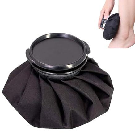 de hielo reutilizable - térmica para terapia de frío y calor, diseño impermeable con tapón de rosca | Para lesiones deportivas y de almuerzo.