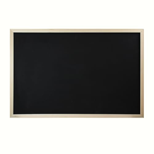Flipside Products 24 x 36 Wood Framed Black Chalkboard, Large Surface, Wall Decor, Chalkboard Sign, Wall Mount, Menu Board