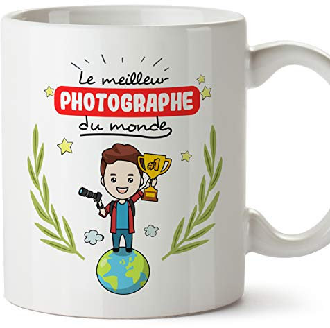 MUGFFINS Mug/Tasse Photographe (Meilleur du Monde) - Idées Drôles Photographie