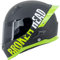 Broken Head BeProud Pro Motorradhelm Grün Mit Spoiler - Integral-Helm Mit Klarem + Schwarzem Visier - Gr. XS (53-54 cm)