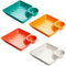 SPORWAY 4 platos para aperitivos: cuencos para aperitivos y cuencos para salsas, patatas fritas, tazas, cuencos para aperitivos con compartimentos, cuencos para servir aperitivos, aperitivos, nueces,