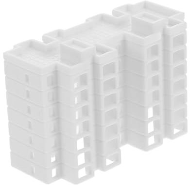 ibasenice Miniature Building Model Plastic Sand Table Decor for Diy Crafts and Landscape Accessories, Simulated Mini Building for Model Hobbyists and Architecture Projects