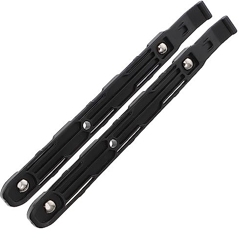 Warmhm 1pair Hard Drive Mounting Plastic Rail Replacement Chassis Rail Installation Accessories for Optimal Disk Stability