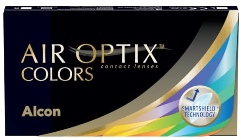 Air Optix Colors Pure Hazel månadslinser mjuka, 2 stycken, BC 8,6 mm, DIA 14,2 mm, -3,75 dioptrier | Mjuka och färgade månatliga kontaktlinser för ljusa och mörka ögon. R 8,6 mm D 14,2 mm