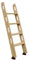 Etagenleiter Haushalts-Etagenbettleiter mit Handlauf, Hölzerne Innen-Kletterleiter, Sichere Dachbodenleiter mit Rutschfesten Füßen, Aufstiegsstufenleiter für Wohnheimwohnungen ( Size : 125cm(49) )