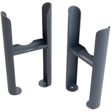 Greened House Anthracite Freestanding4 Column Traditional Radiator Feet Central Heating and Electric