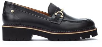 Pikolinos Mocasines en Cuero Vicar para Señora Color Black