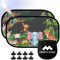 FERRGIA Tendine Parasole Auto Bambini,Protezione Solare 99% Dai Raggi UV,2 Pezzi 51x31CM,Design Simpatici Animali per Neonati e Bimbi,Accessori Auto Universali Oscuranti Finestrini Laterali