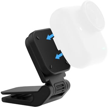 Goshyda N52 Magnetic Cap Clip Mount Hat Clip Ryggsäck Rem Kamerafäste 360° Rotation 240° Justerbar Vinkel Passning för GO Ultra Action Camera