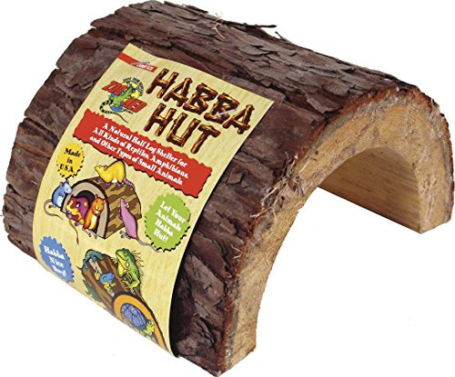 Zoo Med HH-L Habba hatt, L, trägrotta för reptiler