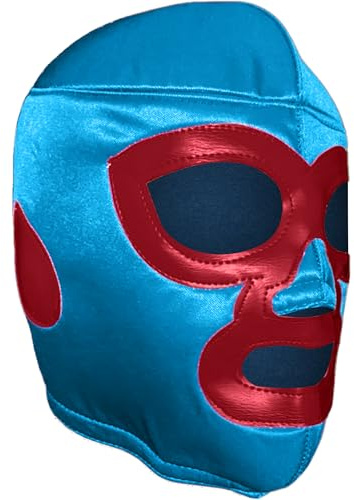 Del Mex Lucha Libre Mexikanische Wrestling-Maske, aus Lycra, Kostüm für Erwachsene, Luchador, Nacho Libre