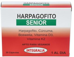 INTEGRALIA HARPAGOFITO COMPLEX 30cap. – se prend chaque jour conformément aux indications, préparation en comprimés pour une prise régulière, boîte de 30 gélules et est conçu pour offrir un grand conf