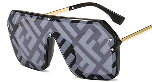 UKKD Occhiali da Sole Unisex Uv400 Guida di Moda Gli Occhiali da Sole Sunglass Up,C10