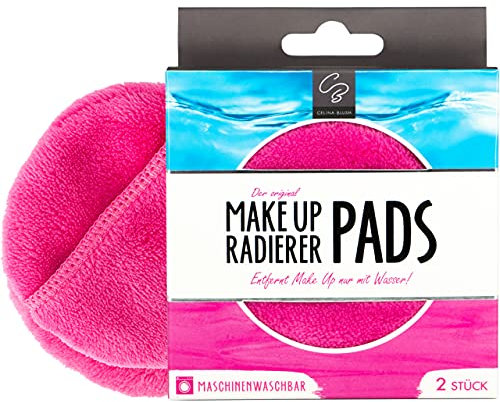 Der original MakeUp Radierer | Microfaser Abschminktuch (PAD | 2 Stück, Pink)