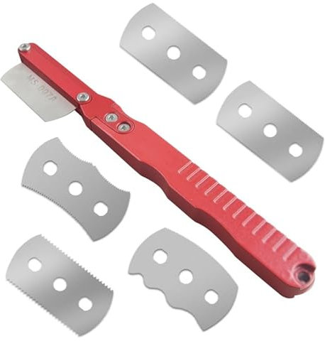 ABEST Mini sierra de mano modelo Craft Tools con 5 hojas de sierra para manualidades, modelado, sierra de arco para manualidades, recortar, cortar troncos de árboles y ramas