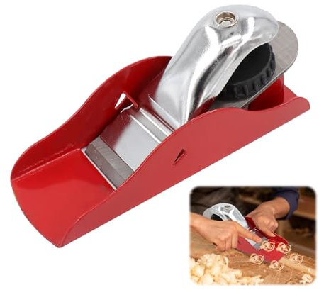Mini Pialletto per Legno a Mano,Mini Cepilladora Manual para Carpintería,Herramientas Carpinteria Madera,Cepillo para Madera,Herramienta Compacta y Ajustable para Trabajar la Madera