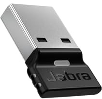 Jabra Link 390a UC USB-A Adaptateur Bluetooth - Connexion optimisée pour Casques Jabra Bluetooth 5.3, Plug and Play, portée de 30 m