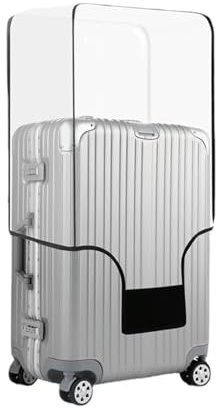 30-Inch Transparent Luggage Cover, Waterproof PVC Protector for Suitcases