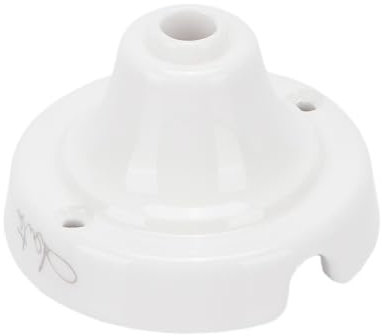 FANTON 84027 Rosace lisse Ø 70 mm couleur blanche pour plantes vintage style rétro