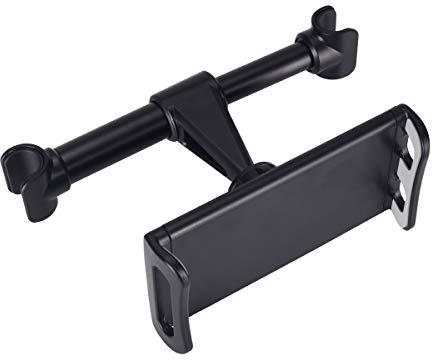 Car Back Seat Headrest Mount,Car Backseat Cradle Bracket Holder for 4-11 Inch Mobile Phone iPad Tablets
