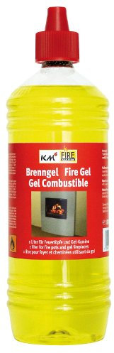 Gel combustibile Art 310 – Set 12 bottiglie da 1L – Gel infiammabile sicuro e inodore per fonduta, rechaud, buffet, lanterne e caminetti decorativi – Uso interno ed esterno