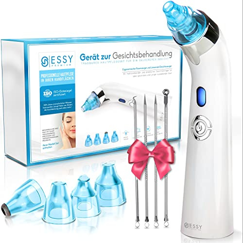 Essy Blackhead Remover Facial Cleanser Machine for Pimple Suction (Blue)