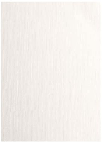 Vaessen Creative 2928-101A4 Florence Cardstock Papier, Off White, 216 Gramm/m², DIN A4, 10 Stück, Textur, für Scrapbooking, Kartenherstellung, Stanzen und andere Papierbasteleien