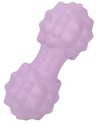 Verdant Touch Double Massage Ball Roller Peanut Massage Ball Roller Double Lacrosse Mobilitätsball für Stressabbau, Lila
