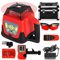 360° Rotary Laser Level Kit with 500m Range & Self-Leveling – High-Precision Construction Laser for Outdoor Leveling, Grading, and Alignment | Waterproof for Landscapers, Contractors, and Surveyors