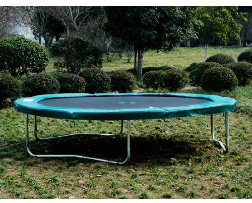 HOMCOM Coussin de Protection pour Trampoline de Remplacement Ø 305 cm Coussin de sécurité de Remplacement résistant aux Rayons UV, Anti déchirure Vert