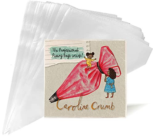 10 x 30cm Disposable, Recyclable Pastry Piping Bags for Cake and Dessert Decorations